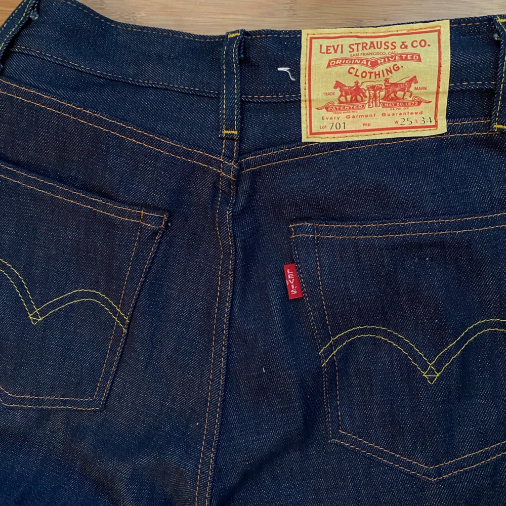 Levi’s 1950s 701 jeans